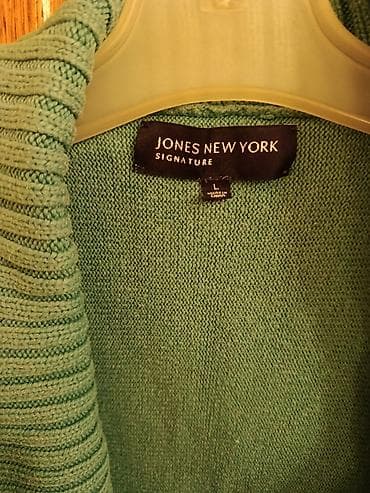 boja meda: Ženski kardigan Jones New York Signature - Model: pleteni kardigan sa — 2