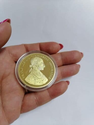 Veliki dukat 24K pozlata
Cena 1800din