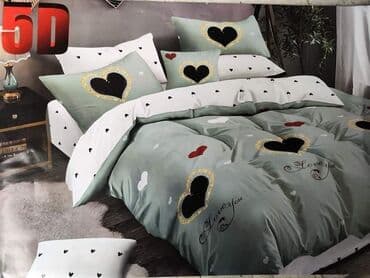pamučna štep deka: Luksuzna pamucna Brilijant posteljina Set sadrzi 4 dela: Cena: 3200 — 7