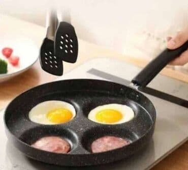 resetka za pecenje mesa: Prečnik tiganja:25cm. Prečnik otvora:9cm. Nelepljivi tiganj se — 5