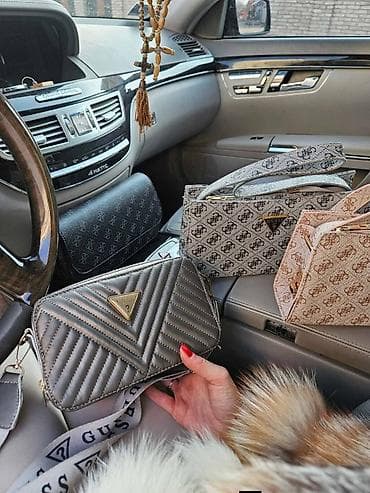 samsonite poslovne torbe: GUESS torbe – monogram kolekcija - Model: baguette/shoulder torba sa — 6