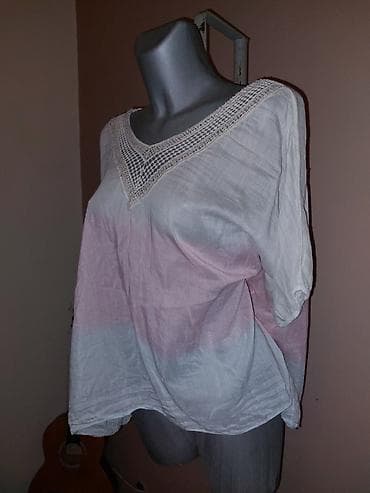 nova torba: OVERSIZE MAJICA Predivna, tanka, letnja bluzica nežnih pastelnih boja — 3