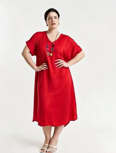 haljine loznica: 🌞 New collection 🌞 
Za punije dame 2XL 3XL 4XL (uni) 
Cena 1950 din — 8