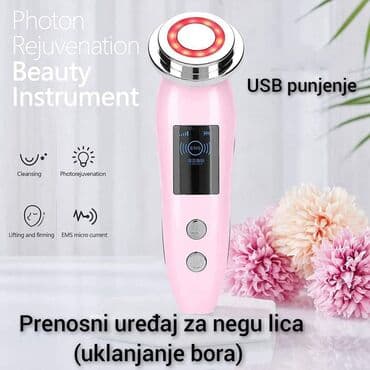 Aparati za negu lica: Prenosni vibrirajuci uredjaj za negu lica Efikasnost: Ovaj uređaj za — 1