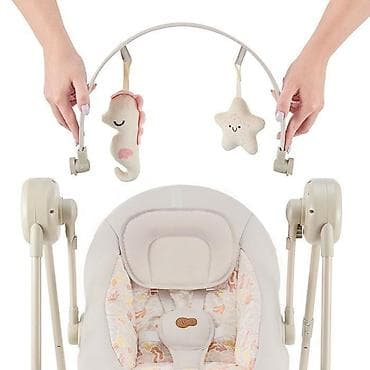 stolica za ljuljanje cena: Kinderkraft stolica za ljuljanje SWINGEE beige – KBSWIN00BEG — 5