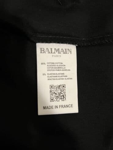 kvalitetna zenska obuca: Balmain, XL (EU 42), Pamuk, bоја - Crna — 4