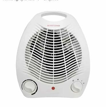 električni masažer šiacu za vrat i celo telo: Električna grejalica Rotor FH-103A, Rotirajuća, 2000 W, Bela 0 — 3