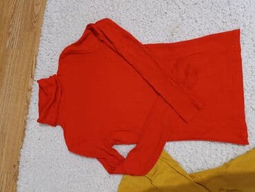 farmerice sa dzepovima: S (EU 36), Pamuk, Jednobojni, bоја - Crvena — 2