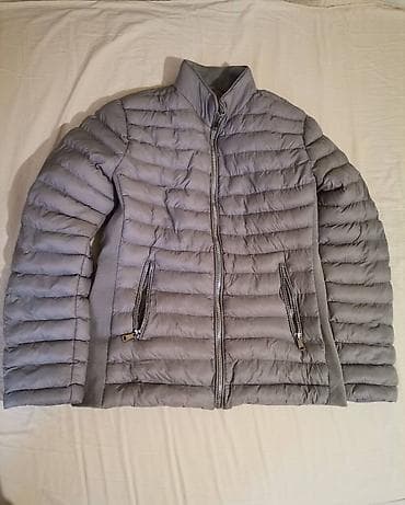 Women's Sweatshirts: Ženska siva jakna L/XL Jakna je vrlo malo nošena. Postala je tesna i — 5