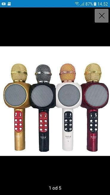 Karaoke mikrofon novo