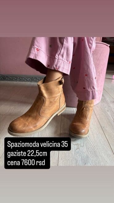 zenske kozne cipele ravne: Salonke, 39 — 5