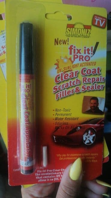 prekrivac za soferku: Fix it Pro marker za ogrebotine na automobilu Univerzalni flaster — 2