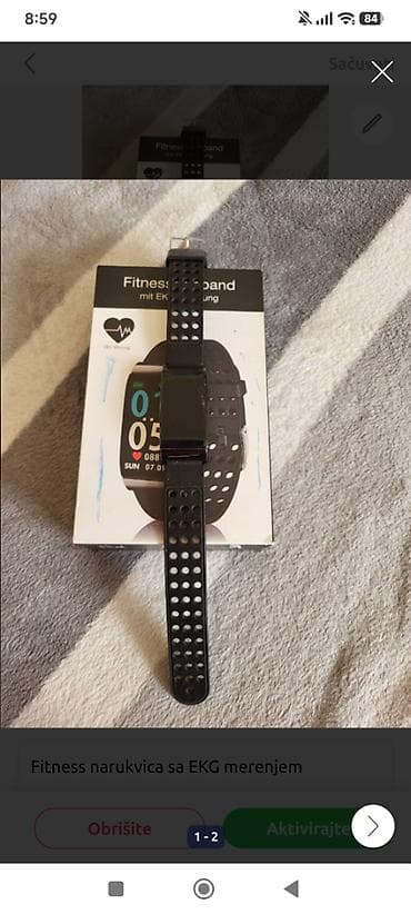 Fitness narukvica sa EKG merenjem - Pametna fitnes narukvica sa EKG na lalafo.rs Fitness narukvica sa EKG merenjem - Pametna fitnes narukvica sa EKG