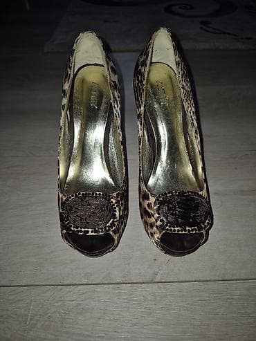 punjac za samsung sat cena: Ženske štikle sa leopard printom - Model: peep-toe salonke sa — 2