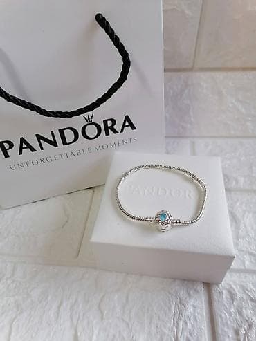 zenska narukvica: Pandora narukvica Vel:20cm Cena:1600din (Samo narukvica bez — 3