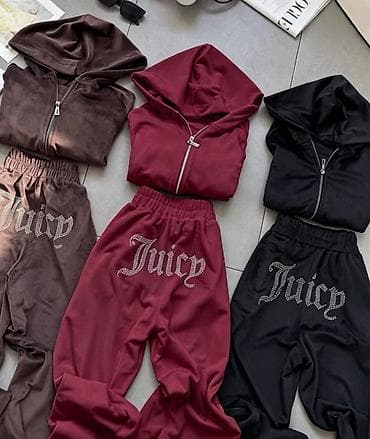 buket od novčanica: Ženski velur trenerka komplet “Juicy”
3400din
S M L — 6