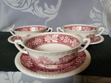 set za začine: Cinije za supe,corbe Villeroy - Boch Rusticana Nemacka 80te. Cinije 3 — 5