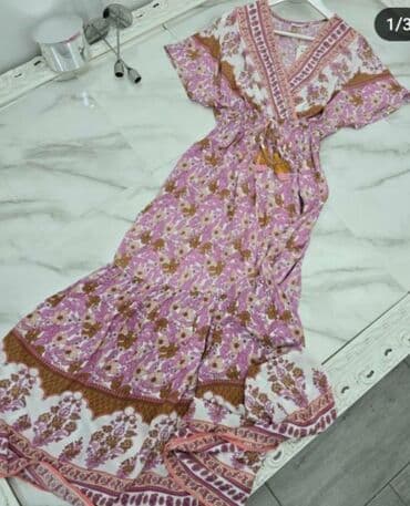 ženske zimske jakne c a: A-Dress M (EU 38), bоја - Šareno, Na bretele — 6