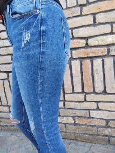 pantalone elipsa: Fsbn farmerke vel 27/M Super ocuvane Struk po 36 tegli do 40 nogavice — 6