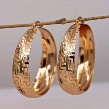 kutija za nakit za devojcice: Hoop earrings — 1