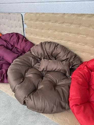 ormani za terasu: Velike podložne jastuke/ležaljke za sedenje i opuštanje - Mekani — 3