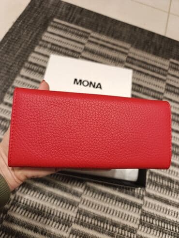modna kuca mona tasne: Ženski novčanik, Mona, Materijal: Koža — 9