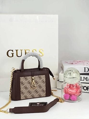 ženski pametni sat: GUESS ženska torbica – mini satchel/kamer torba sa lancem - Model — 6
