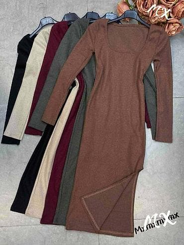 Ženska obuća: ❌️❌️CISTIMO POLICE❌️❌️ ❤️Samooo 1400 din❤️ Haljine-mekana rebrasta — 1