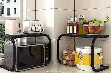 stender za struju: Metalna polica/stalak za mikrotalasnu – Hegazy Home Design - Namena — 4