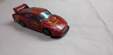 znacke otkup beograd: Burago Porsche 935,Italy,zeleni izgreban — 1