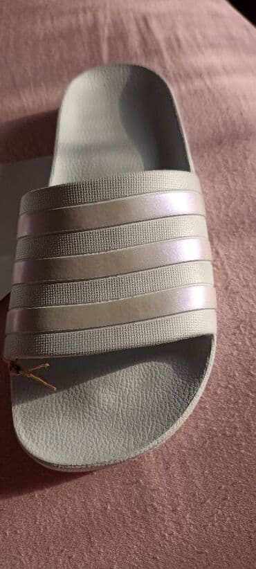 Sweatpants: Beach slippers, Adidas, 40.5 — 8