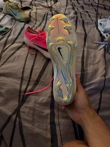 sport vision kopacke za decu: Fudbalske kopačke – Nike Mercurial Vapor (roze/bele) Nisu nošene — 3