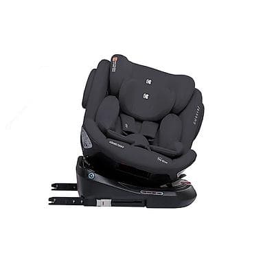 autosediste: KIKKA BOO i-FELIX i-Size ISOFIX autosedište 40–150 cm, dark grey — 8