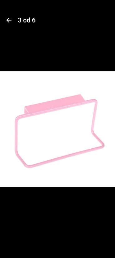 solje na stalku: Držač/vešalica za kuhinjske ubruse ili peškire – montaža bez bušenja — 3