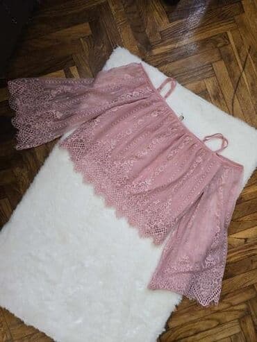 h: H&M, XS (EU 34), Polyester, Single-colored, color - Pink — 1
