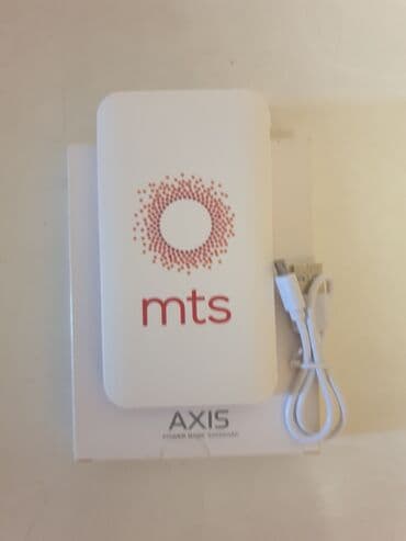 mikser za voce: EXTERNA BATERIJA (power bank) marke MTS AXIS, kapaciteta 5000mAh. Uz — 2