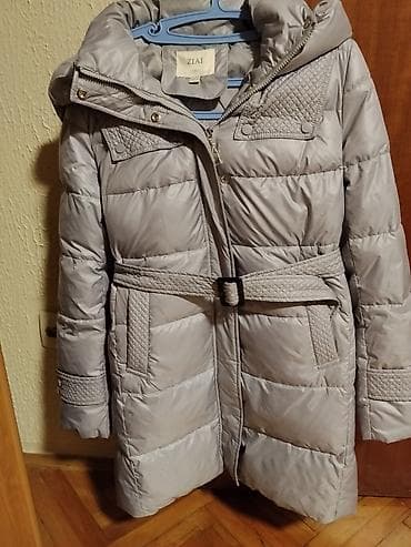 a1 galaxy watch 6: Ženska zimska jakna/kaput ZIAI – siva - Dužina do kolena, pufnast — 2