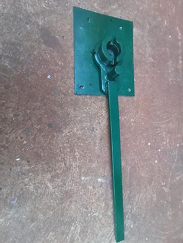 uradi sam batajnica: Alat za savijanje armature, osnovna ploča debljine 6 mm x 300 x 250 — 1