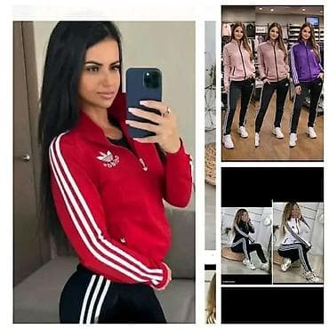 startne puske: Ženski komplet trenerke – gornji deo sa rajsferšlusom i donji deo — 3