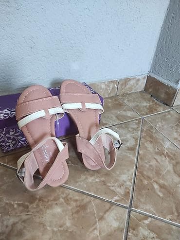 kožna suknja: Nive Puder roze sandale 37,d.u.g.23,5cm — 2
