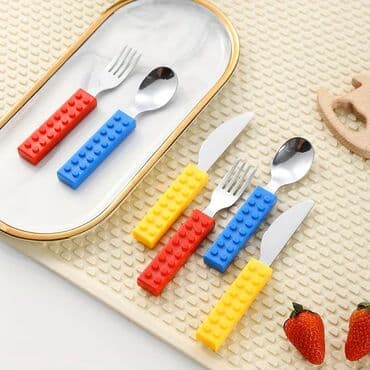 tabla za crtanje a3 nova: Dečiji set pribora za jelo – LEGO stil Zabavno i praktično rešenje za — 5