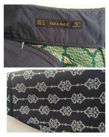 zara pantalone visoki struk: M (EU 38), Mini, bоја - Crna — 2