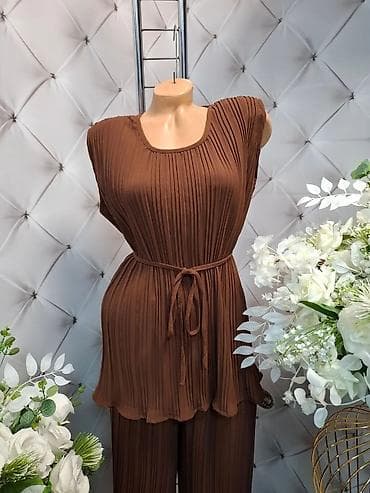 zara crveni komplet: ❤️❤️ plisirani kompleti 2700❤️❤️ — 7