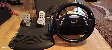 solja sa grejacem: Genius volan sa pedalama za PC - Model: Genius PC volan sa pedalama — 1