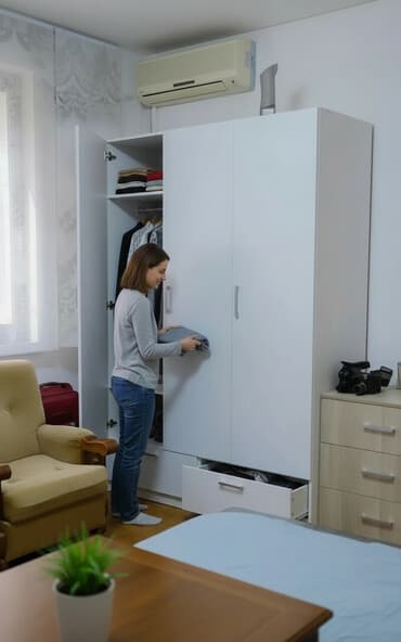 forma ideale hana ormar: Продајем нов гардеробе који има вешалице за гардеробу и десно крило за — 1