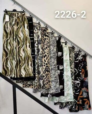pantalone versace: Regular rise, Palazzo — 1