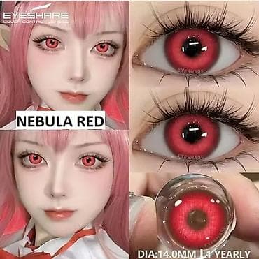 Kolor sočiva za oči – crvene i bele varijante za cosplay, scenu i na lalafo.rs Kolor sočiva za oči – crvene i bele varijante za cosplay, scenu i