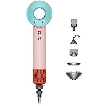 pekac za pile: Dyson Supersonic fen za kosu u ružičastoj boji sa tirkiznim detaljima — 2