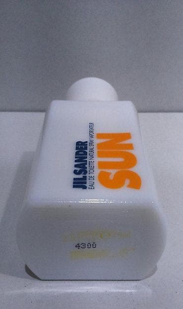 Personal Items: JIL SANDER SUN WOMEN EDT 75ML TSTR | Jil Sander SUN women edt 75ml — 3