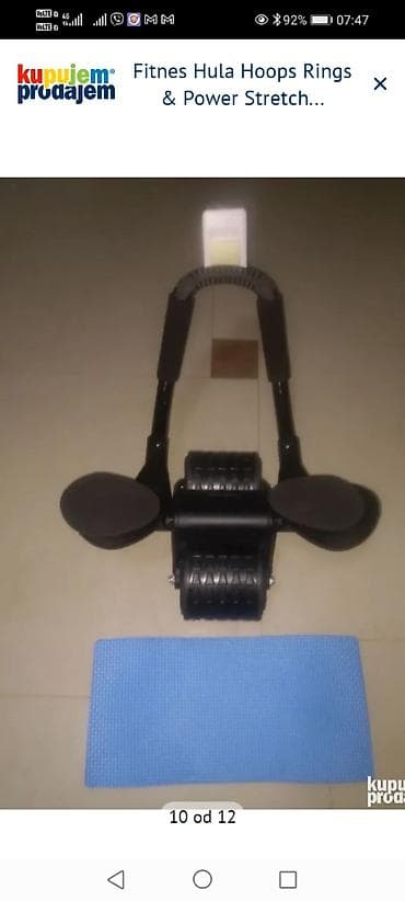 sat na navijanje: Power Stretch Wheel / Ab Wheel set - Trenažer za jačanje core-a — 3